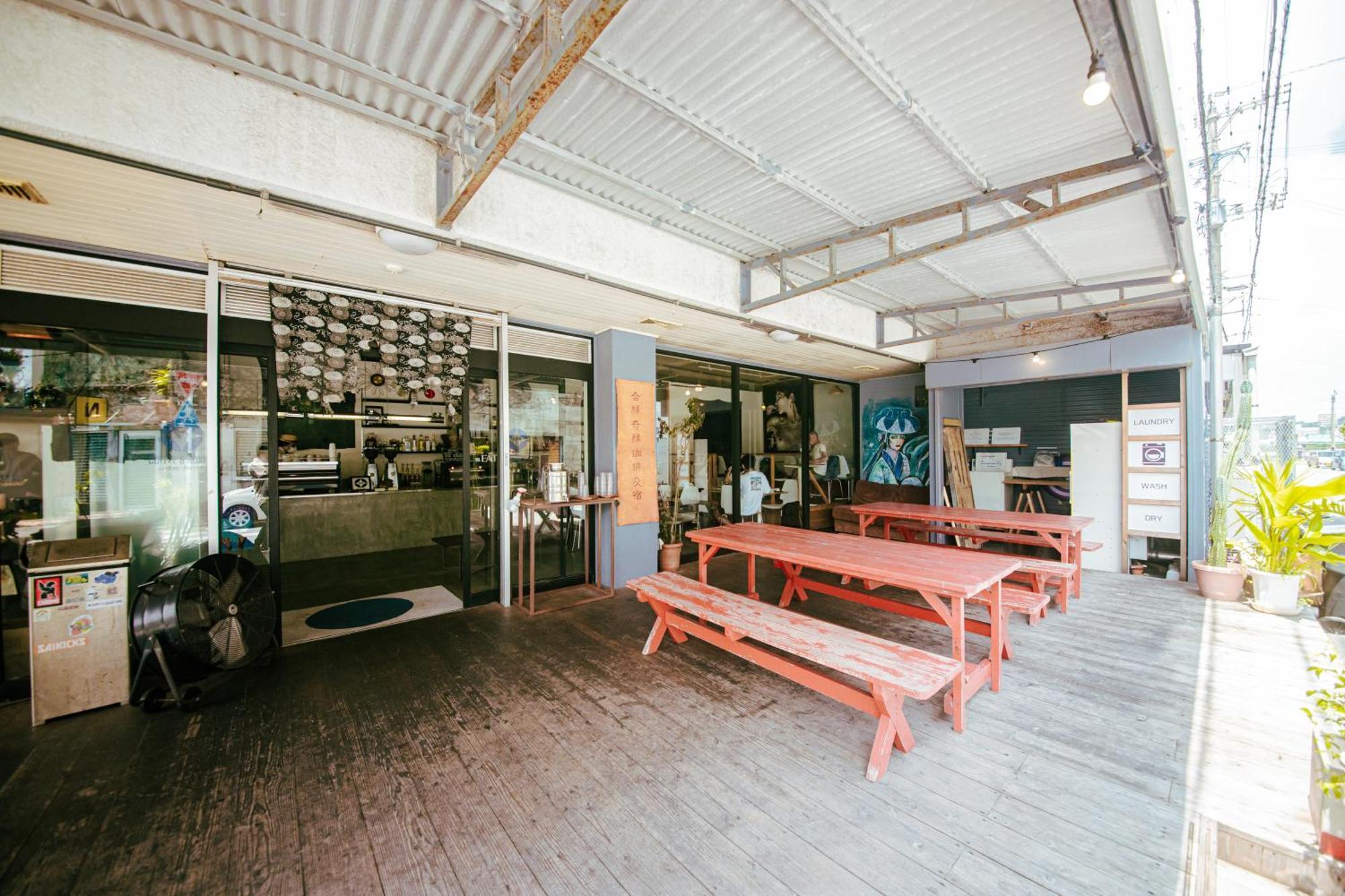 Aien Coffee & Hostel Chatan Ngoại thất bức ảnh